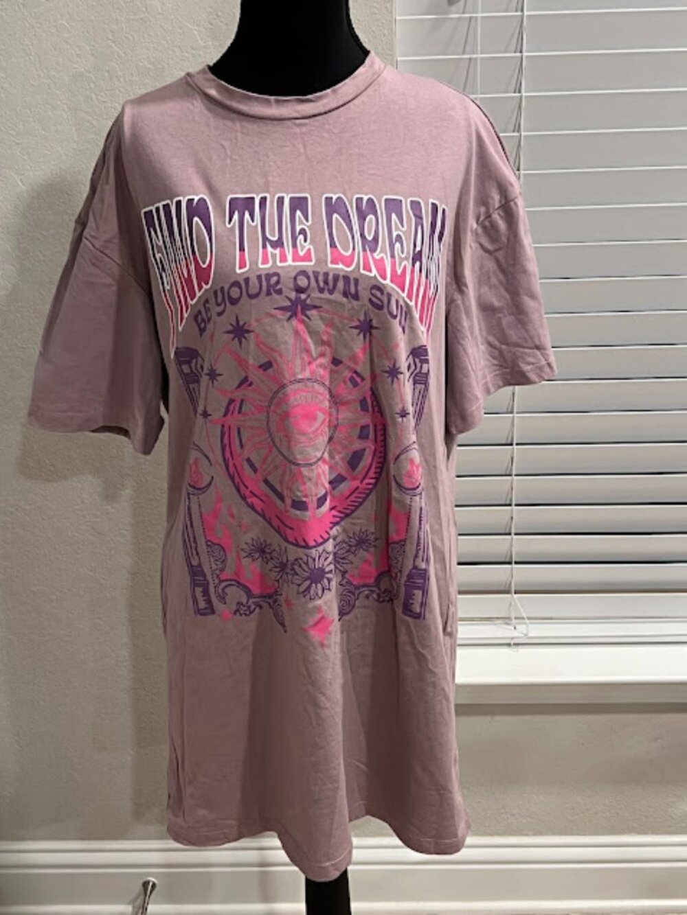 SHEIN Purple Shirt